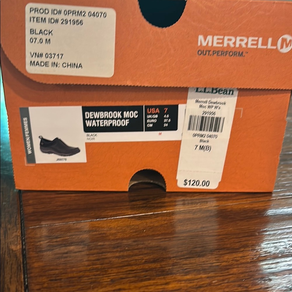 Merrell Black Loafers Slip-Ons